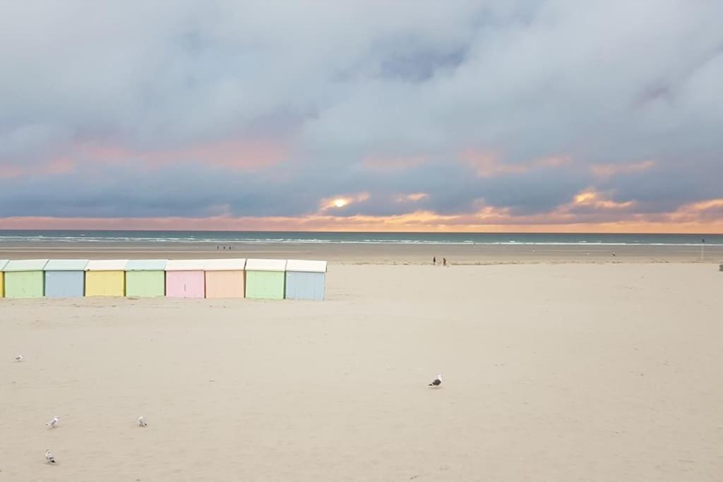 Maison Berckoise Belle Epoque - Plage Et Centre Bagian luar foto